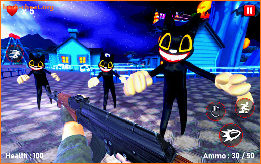 Scary Cartoon Cat Horror Game : Gangster Cat Mod screenshot