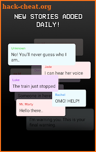Scary Chat Stories - Hooked on Texts screenshot