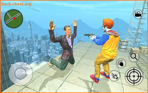 Scary Clown Crime Simulator:City Clown Gang Attack screenshot