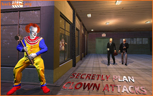 Scary Clown Prank Attack Sim: City Clown Sightings screenshot