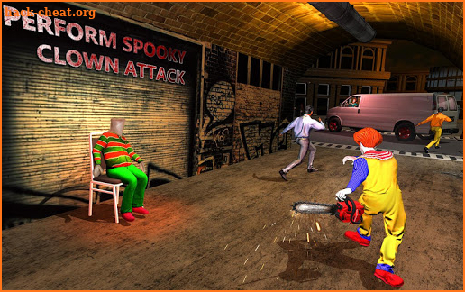 Scary Clown Prank Attack Sim: City Clown Sightings screenshot