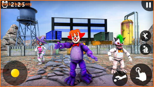 Scary Clown Robot  Family screenshot