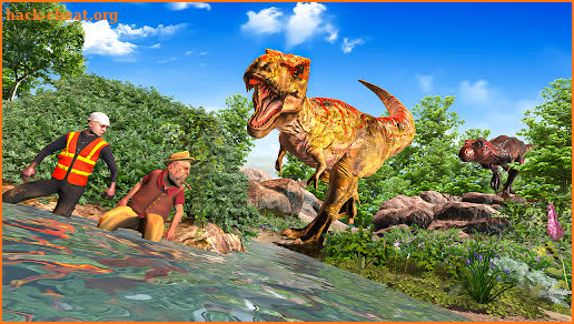 Scary Dinosaur Attack: Angry Dinosaur City Rampage screenshot