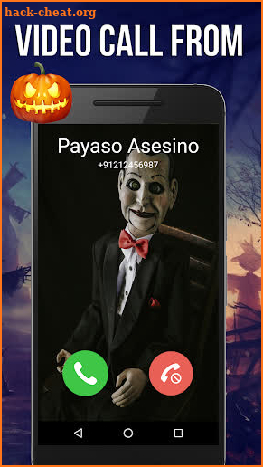 Scary Doll Fake Video Call screenshot