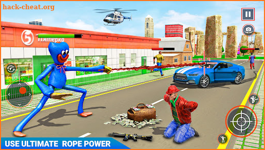 Scary Doll Rope Hero Game 3d screenshot