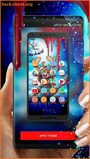 Scary Doll Rudolph Theme - Wallpapers and Icons screenshot