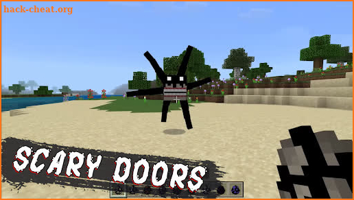 Scary Doors mod for Minecraft screenshot