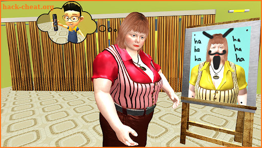 Scary Evil Horror Teacher 3D screenshot