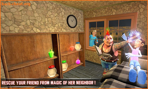 Scary Evil Teacher 3d game: Creepy, Spooky game screenshot
