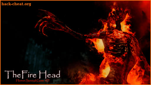 Scary Fire Head: Horror Survival Game 3D screenshot