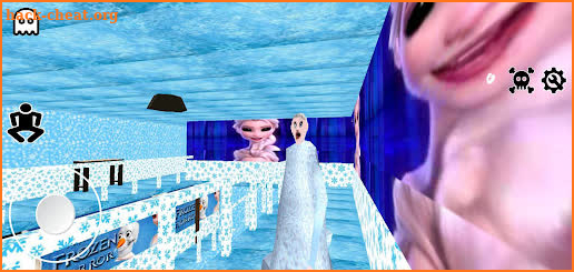 Scary Frozen Granny Ice Queen screenshot