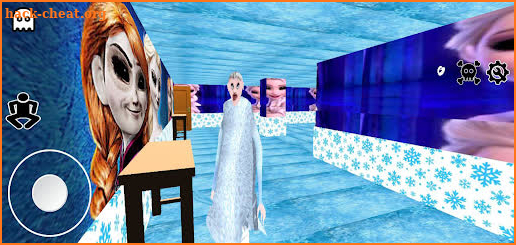 Scary Frozen Granny Ice Queen screenshot