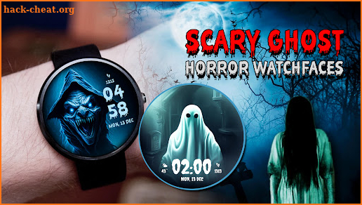 Scary Ghost Horror Watchfaces screenshot