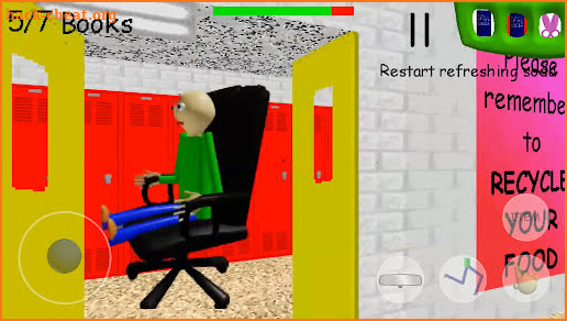 Scary Glued Teacher is Stuck In A Chair Office Mod screenshot