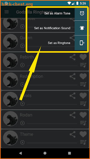 Scary Godzilla Ringtone screenshot