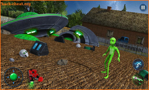 Scary Green Grandpa Alien screenshot