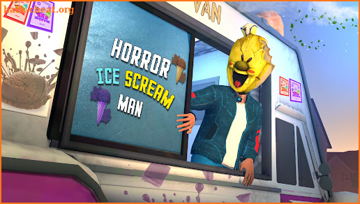 Scary Grim Face Horror Clown screenshot