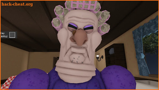 Scary grumpy granny obby room screenshot