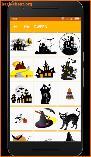 Scary Halloween Emoticons screenshot