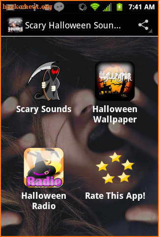 Scary Halloween Horror Sounds screenshot