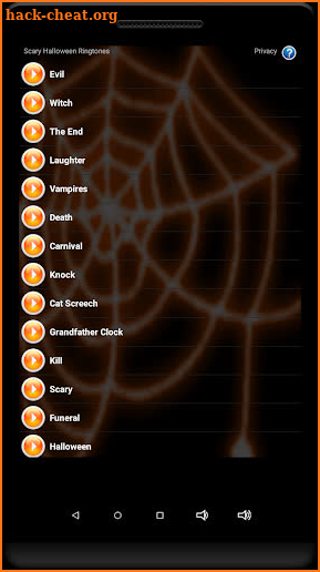 Scary Halloween Ringtones screenshot