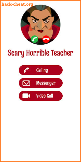 Scary Horrible Teacher Video Call - Chat Prank screenshot