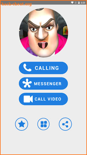 Scary Horrible Video Call - Chat Prank screenshot