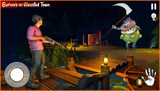 Scary Horror Clown Survival: Death Park Escape 3D screenshot