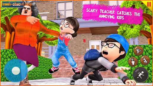 Scary Horror Evil Teacher 3D : School Pranks Game screenshot