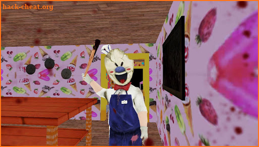 Scary Ice Cream Granny Horror roblx Mod screenshot
