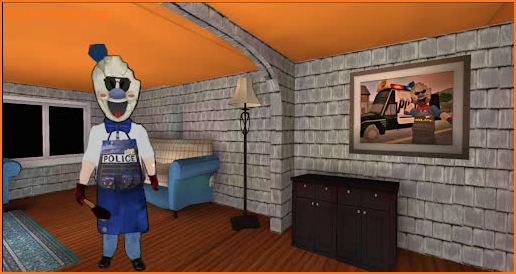 Scary Ice Rod police cream 3D screenshot