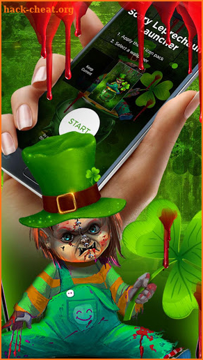 Scary Leprechaun Launcher - Wallpapers and Icons screenshot