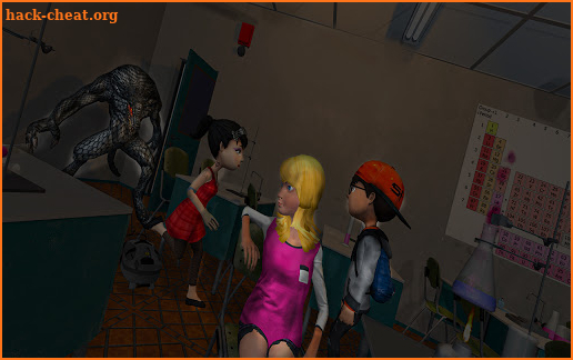 Scary Lizard Man School - Horror Escape Game screenshot
