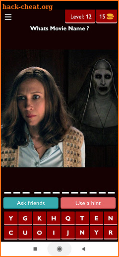 scary movie and horror movies quiz. screenshot