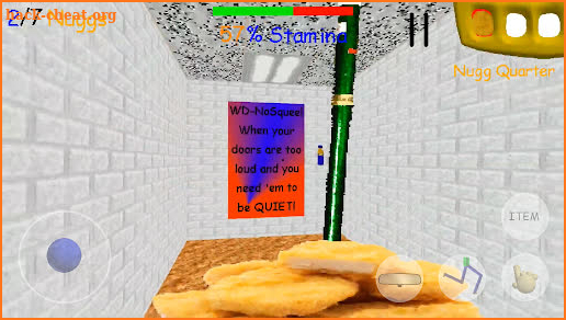 Scary Nuggs Teacher Loves Chicken Nuggets Like Mod screenshot