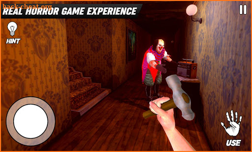 Scary pennywise Horror clown killer Game screenshot