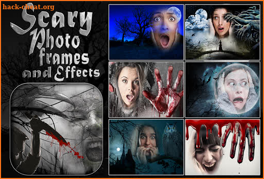 Scary Photo Frames and Effects screenshot