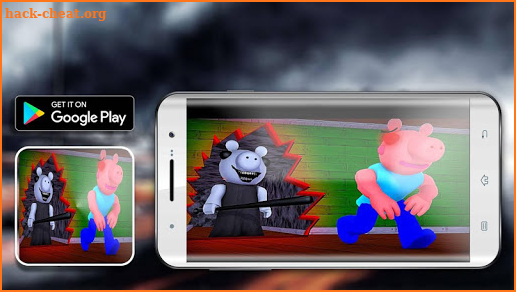 Scary Piggy Zombie Granny Roblx mod screenshot