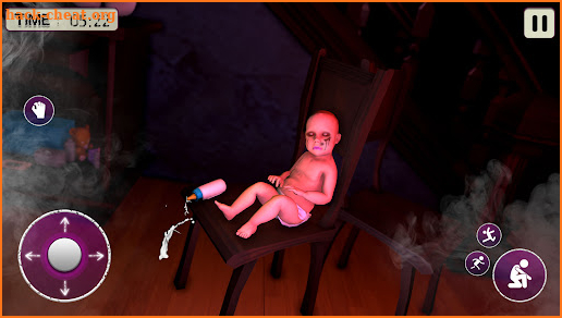 Scary Pink Baby : Yellow House screenshot