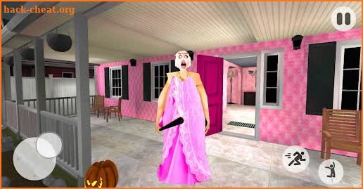 Scary Pink Horror Granny Mod screenshot