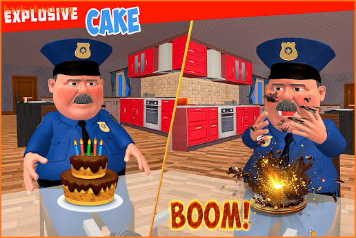Scary Police Officer 3D screenshot