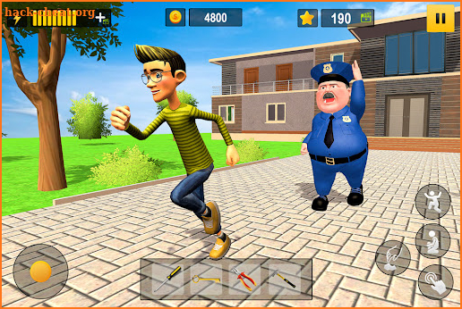 Scary Police Officer 3D screenshot