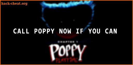 Scary Poppy Huggy FAKE CALL screenshot