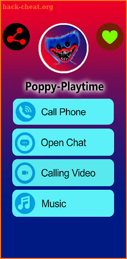 Scary Poppy Playtime Fake Call screenshot
