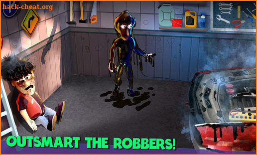 Scary Robber Home Clash screenshot