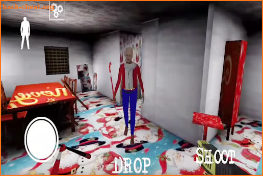 Scary Santa Granny Horror mod screenshot