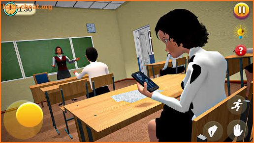 Scary Scared Teacher Simulator 3: Hyper School screenshot