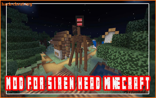 Scary Siren Head MOD Minecraft 2020 screenshot