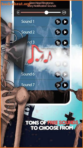 Scary Siren Head Ringtones screenshot