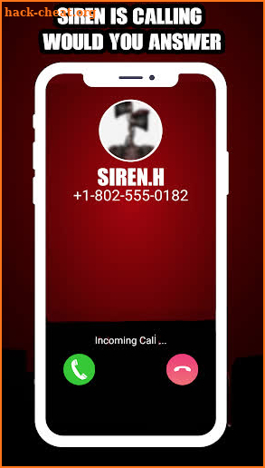 Scary Siren Head- Siren Head Call & Chat Simulator screenshot